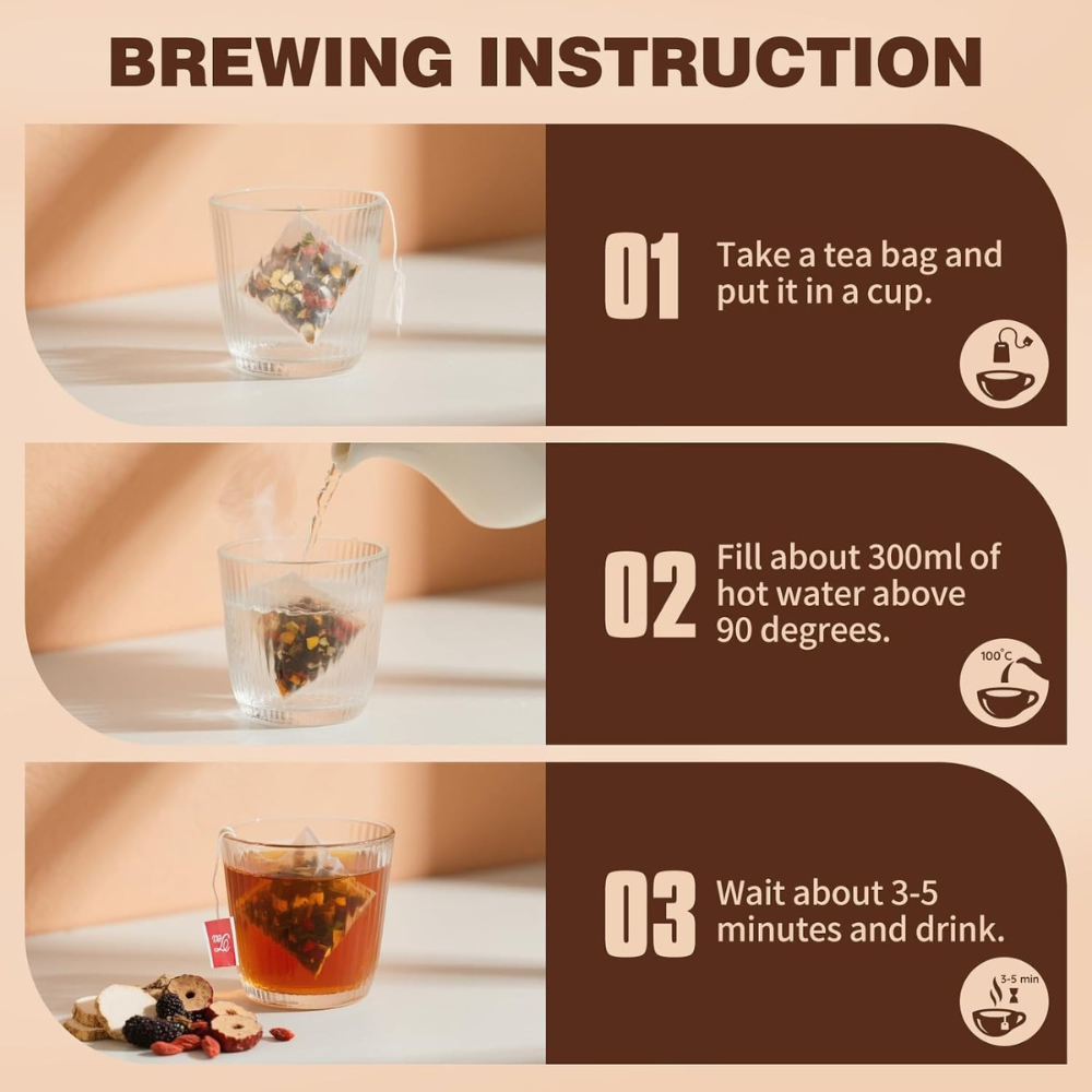 Eight Treasures Organic Kidney Tea